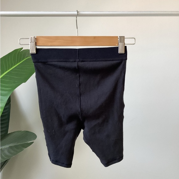 Skims black cotton rib boxer short - Picture 3 of 4